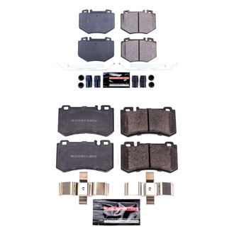 PowerStop® - Z23 Evolution Sport Performance Carbon-Fiber Ceramic Front and Rear Brake Pad Set