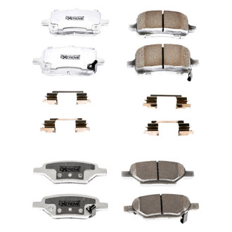 PowerStop® - Z26 Extreme Street Performance Carbon-Fiber Ceramic Brake Pads