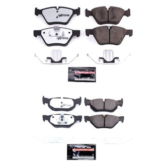 PowerStop® - Z26 Extreme Street Performance Carbon-Fiber Ceramic Front and Rear Brake Pad Set