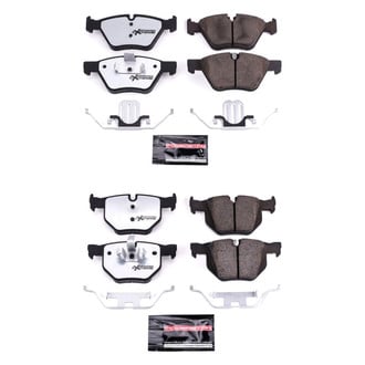PowerStop® - Z26 Extreme Street Performance Carbon-Fiber Ceramic Front and Rear Brake Pad Set