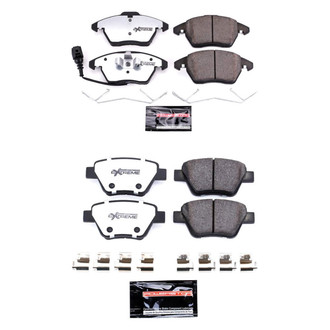 PowerStop® - Z26 Extreme Street Performance Carbon-Fiber Ceramic Disc Brake Pads