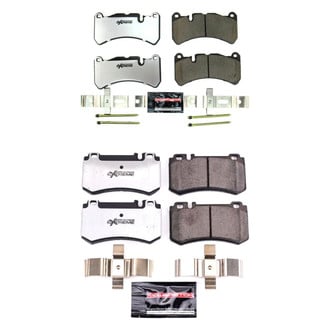 PowerStop® - Z26 Extreme Street Performance Carbon-Fiber Ceramic Front and Rear Brake Pad Set