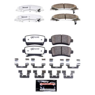 PowerStop® - Z26 Extreme Street Performance Carbon-Fiber Ceramic Front and Rear Brake Pad Set