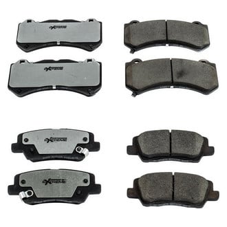PowerStop® - Z26 Extreme Street Performance Carbon-Fiber Ceramic Front and Rear Brake Pad Set