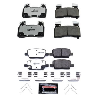 PowerStop® - Z26 Extreme Street Performance Carbon-Fiber Ceramic Front and Rear Brake Pad Set