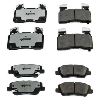 PowerStop® - Z26 Extreme Street Performance Carbon-Fiber Ceramic Front and Rear Brake Pad Set
