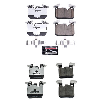 PowerStop® - Z26 Extreme Street Performance Carbon-Fiber Ceramic Front and Rear Brake Pad Set