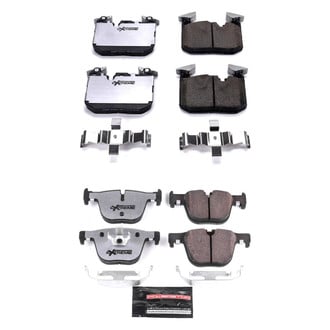 PowerStop® - Z26 Extreme Street Performance Carbon-Fiber Ceramic Front and Rear Brake Pad Set