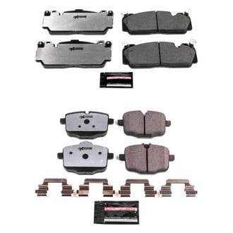 PowerStop® - Z26 Extreme Street Performance Carbon-Fiber Ceramic Front and Rear Brake Pad Set