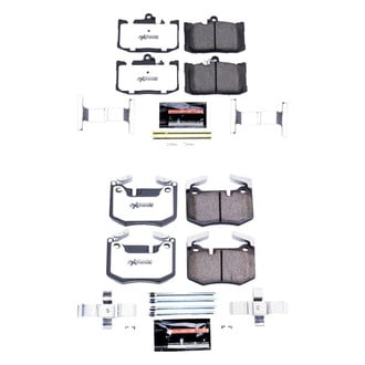 PowerStop® - Z26 Extreme Street Performance Carbon-Fiber Ceramic Front and Rear Brake Pad Set