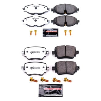 PowerStop® - Z26 Extreme Street Performance Carbon-Fiber Ceramic Front and Rear Brake Pad Set