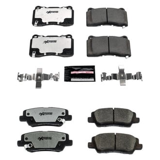 PowerStop® - Z26 Extreme Street Performance Carbon-Fiber Ceramic Disc Brake Pads