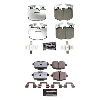 PowerStop® - Z26 Extreme Street Performance Carbon-Fiber Ceramic Front and Rear Brake Pad Set