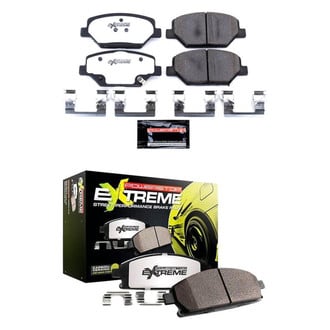 PowerStop® - Z26 Extreme Street Performance Carbon-Fiber Ceramic Front and Rear Brake Pad Set