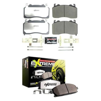 PowerStop® - Z26 Extreme Street Performance Carbon-Fiber Ceramic Front and Rear Brake Pad Set