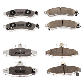 PowerStop® - Z26 Extreme Street Performance Carbon-Fiber Ceramic Disc Brake Pads