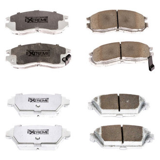 PowerStop® - Z26 Extreme Street Performance Carbon-Fiber Ceramic Disc Brake Pads
