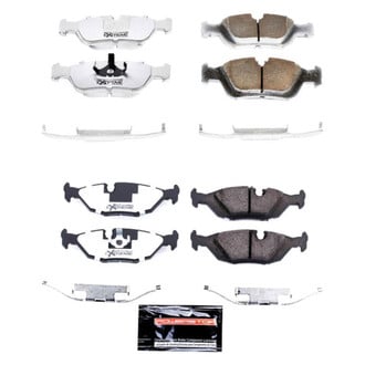 PowerStop® - Z26 Extreme Street Performance Carbon-Fiber Ceramic Front and Rear Brake Pad Set