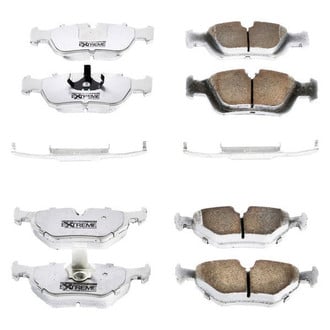 PowerStop® - Z26 Extreme Street Performance Carbon-Fiber Ceramic Front and Rear Brake Pad Set