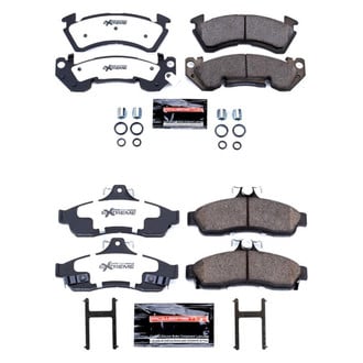 PowerStop® - Z26 Extreme Street Performance Carbon-Fiber Ceramic Front and Rear Brake Pad Set