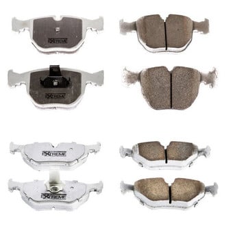 PowerStop® - Z26 Extreme Street Performance Carbon-Fiber Ceramic Front and Rear Brake Pad Set