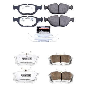 PowerStop® - Z26 Extreme Street Performance Carbon-Fiber Ceramic Front and Rear Brake Pad Set