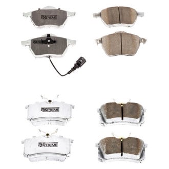 PowerStop® - Z26 Extreme Street Performance Carbon-Fiber Ceramic Front and Rear Brake Pad Set