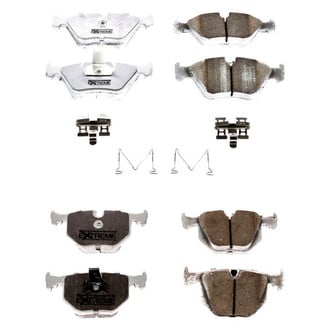PowerStop® - Z26 Extreme Street Performance Carbon-Fiber Ceramic Front and Rear Brake Pad Set
