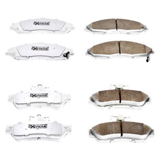 PowerStop® - Z26 Extreme Street Performance Carbon-Fiber Ceramic Front and Rear Brake Pad Set