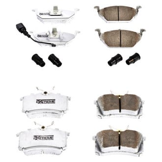 PowerStop® - Z26 Extreme Street Performance Carbon-Fiber Ceramic Front and Rear Brake Pad Set