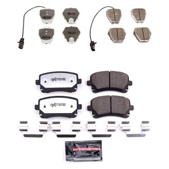 PowerStop® - Z26 Extreme Street Performance Carbon-Fiber Ceramic Front and Rear Brake Pad Set