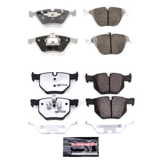 PowerStop® - Z26 Extreme Street Performance Carbon-Fiber Ceramic Front and Rear Brake Pad Set