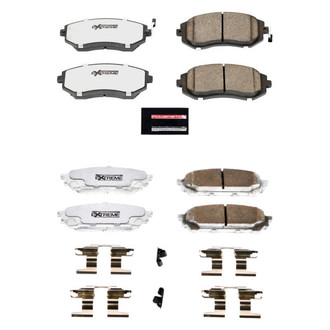 PowerStop® - Z26 Extreme Street Performance Carbon-Fiber Ceramic Disc Brake Pads