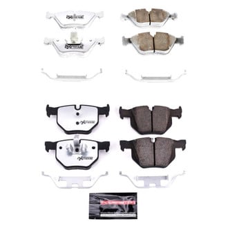 PowerStop® - Z26 Extreme Street Performance Carbon-Fiber Ceramic Front and Rear Brake Pad Set