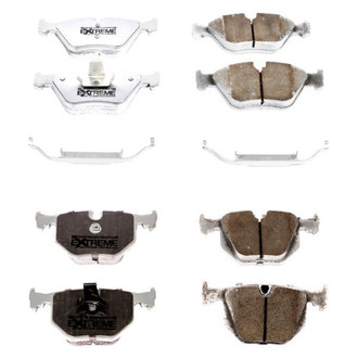 PowerStop® - Z26 Extreme Street Performance Carbon-Fiber Ceramic Front and Rear Brake Pad Set