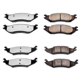 PowerStop® - Z36 Extreme Truck and Tow Carbon-Fiber Ceramic Front and Rear Brake Pad Set