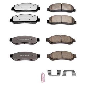 PowerStop® - Z36 Extreme Truck and Tow Carbon-Fiber Ceramic Front and Rear Brake Pad Set