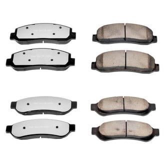 PowerStop® - Z36 Extreme Truck and Tow Carbon-Fiber Ceramic Front and Rear Brake Pad Set
