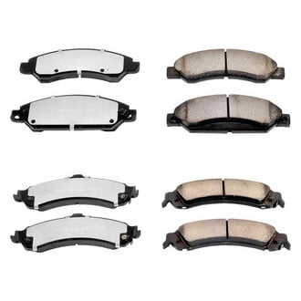 PowerStop® - Z36 Extreme Truck and Tow Carbon-Fiber Ceramic Front and Rear Brake Pad Set