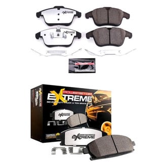 PowerStop® - Z36 Extreme Truck and Tow Carbon-Fiber Ceramic Front and Rear Brake Pad Set