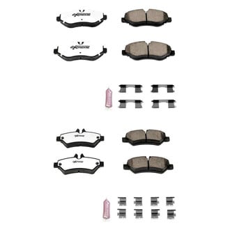 PowerStop® - Z36 Extreme Truck and Tow Carbon-Fiber Ceramic Disc Brake Pads
