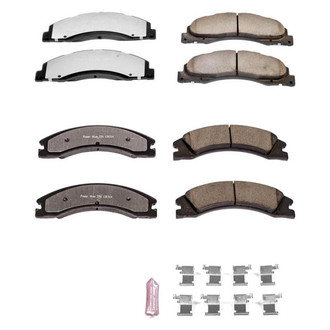 PowerStop® - Z36 Extreme Truck and Tow Carbon-Fiber Ceramic Disc Brake Pads