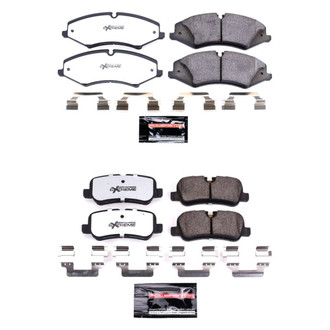 PowerStop® - Z36 Extreme Truck and Tow Carbon-Fiber Ceramic Front and Rear Brake Pad Set