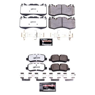 PowerStop® - Z36 Extreme Truck and Tow Carbon-Fiber Ceramic Front and Rear Brake Pad Set
