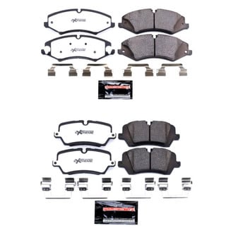 PowerStop® - Z36 Extreme Truck and Tow Carbon-Fiber Ceramic Front and Rear Brake Pad Set