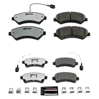 PowerStop® - Z36 Extreme Truck and Tow Carbon-Fiber Ceramic Front and Rear Brake Pad Set