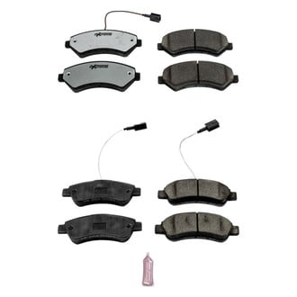 PowerStop® - Z36 Extreme Truck and Tow Carbon-Fiber Ceramic Front and Rear Brake Pad Set