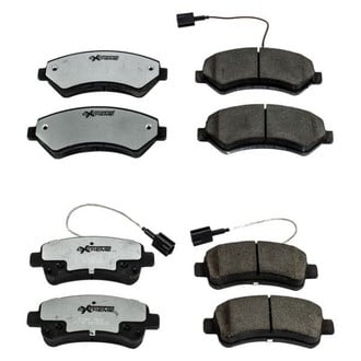 PowerStop® - Z36 Extreme Truck and Tow Carbon-Fiber Ceramic Front and Rear Brake Pad Set