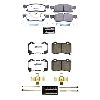 PowerStop® - Z36 Extreme Truck and Tow Carbon-Fiber Ceramic Disc Brake Pads