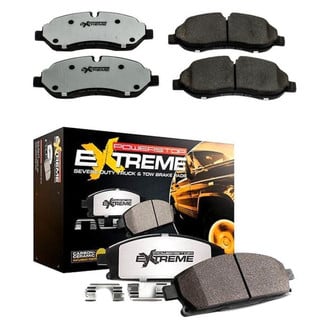PowerStop® - Z36 Extreme Truck and Tow Carbon-Fiber Ceramic Front and Rear Brake Pad Set